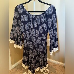 Cute Embroidered Accent Romper